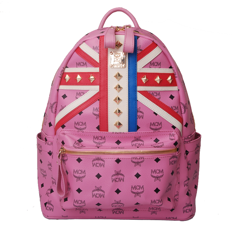 NEW MCM Studded Backpack NO.0059 - Click Image to Close